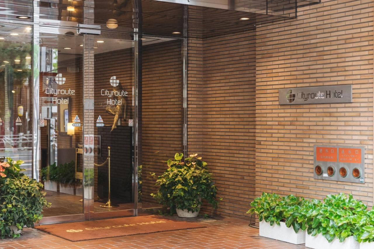 Cityroute Hotel Осака Экстерьер фото