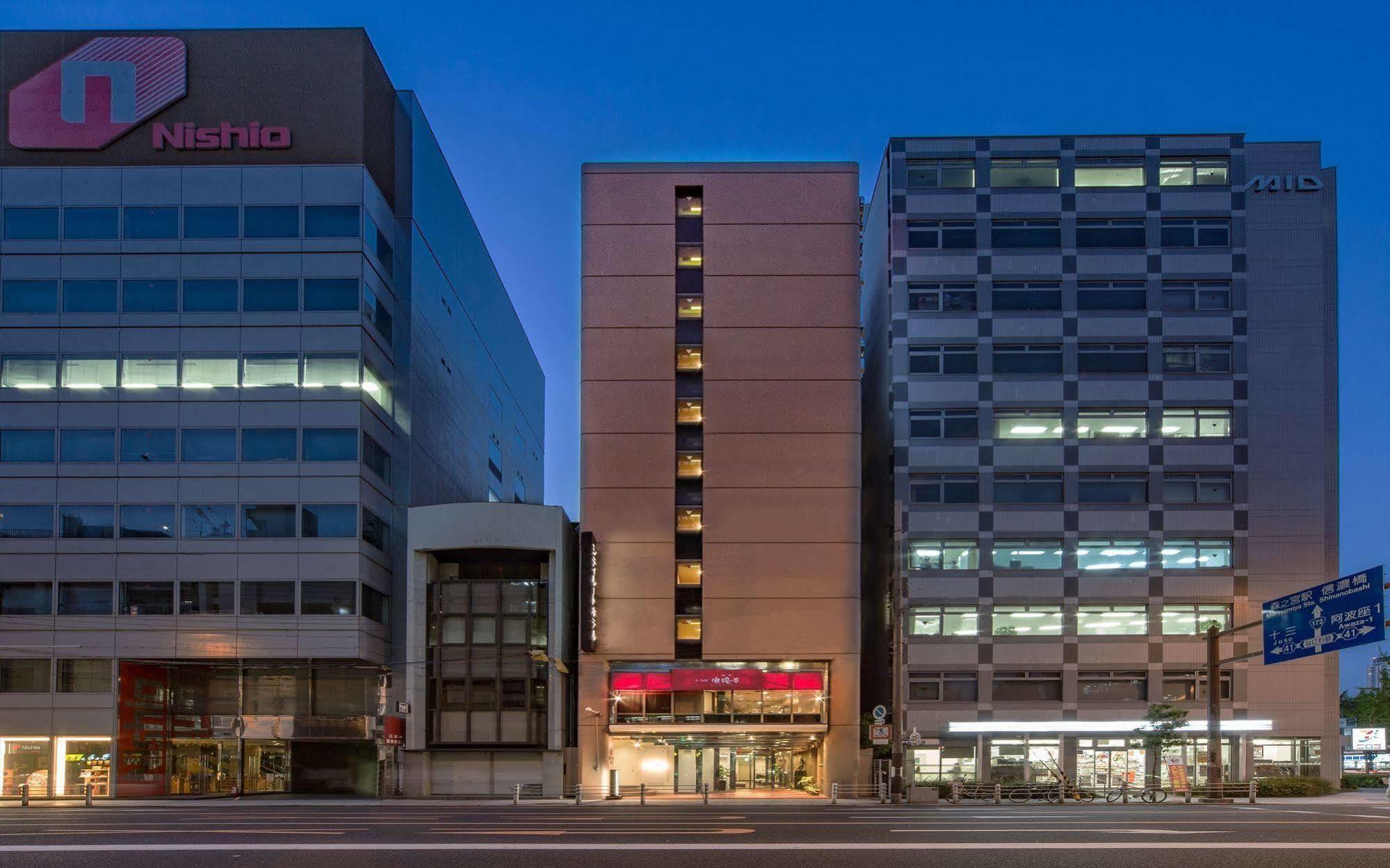 Cityroute Hotel Осака Экстерьер фото